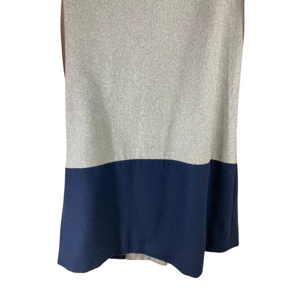 Sabine Women's Minimalist Colorblock Trench Coat  Medium - Picture 6 of 9